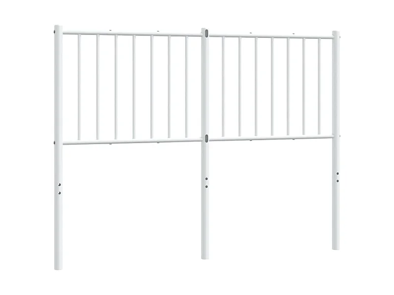 Testiera | Testata del letto in Metallo Bianco 120 cm