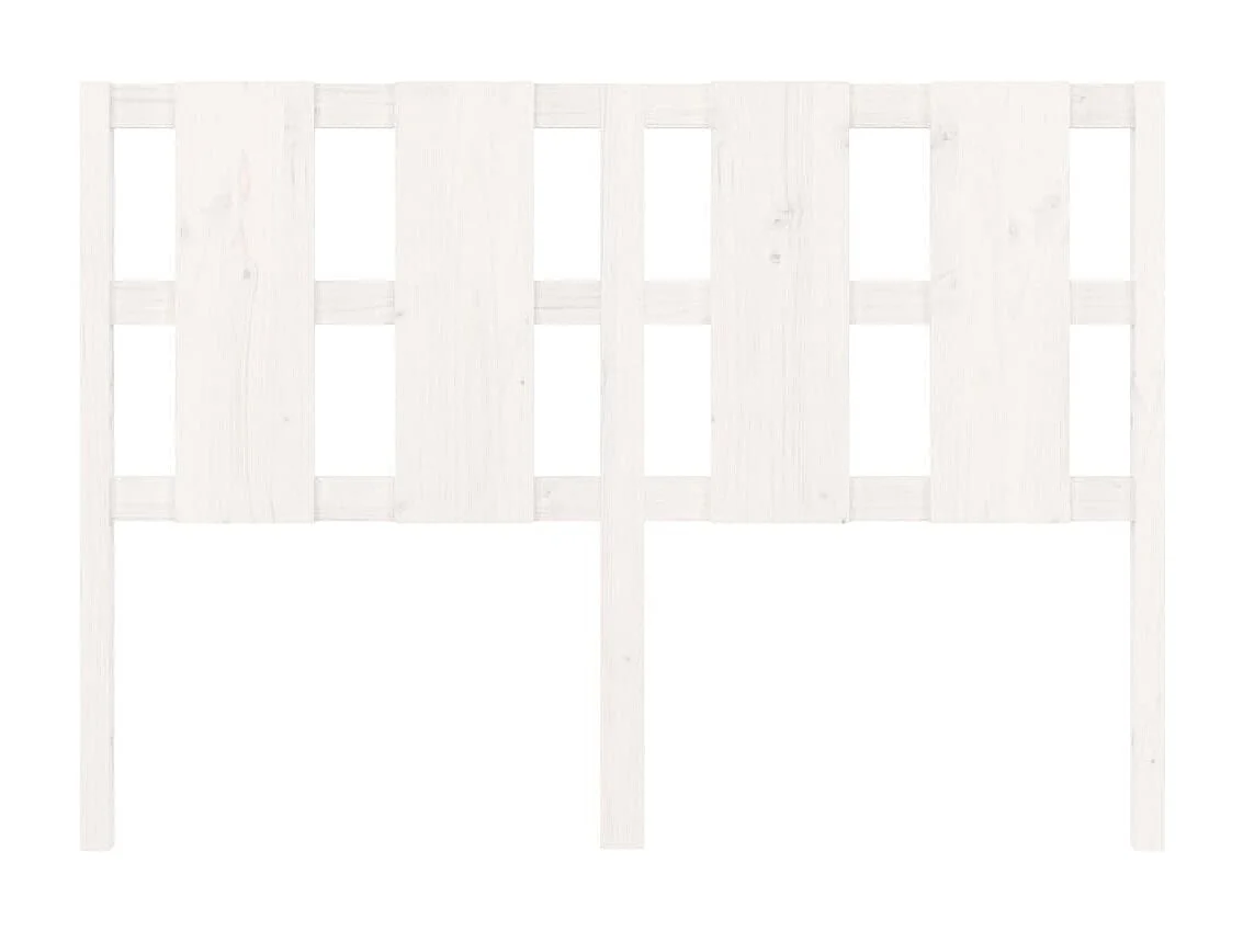 Testiera | Testata del letto per Letto Bianca 145,5x4x100 cm Legno Massello di Pino