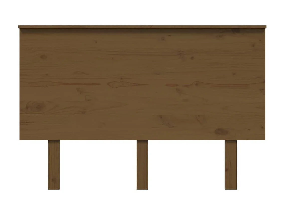 Testiera | Testata del letto per Letto ambra 124x6x82,5cm in Legno Massello di Pino