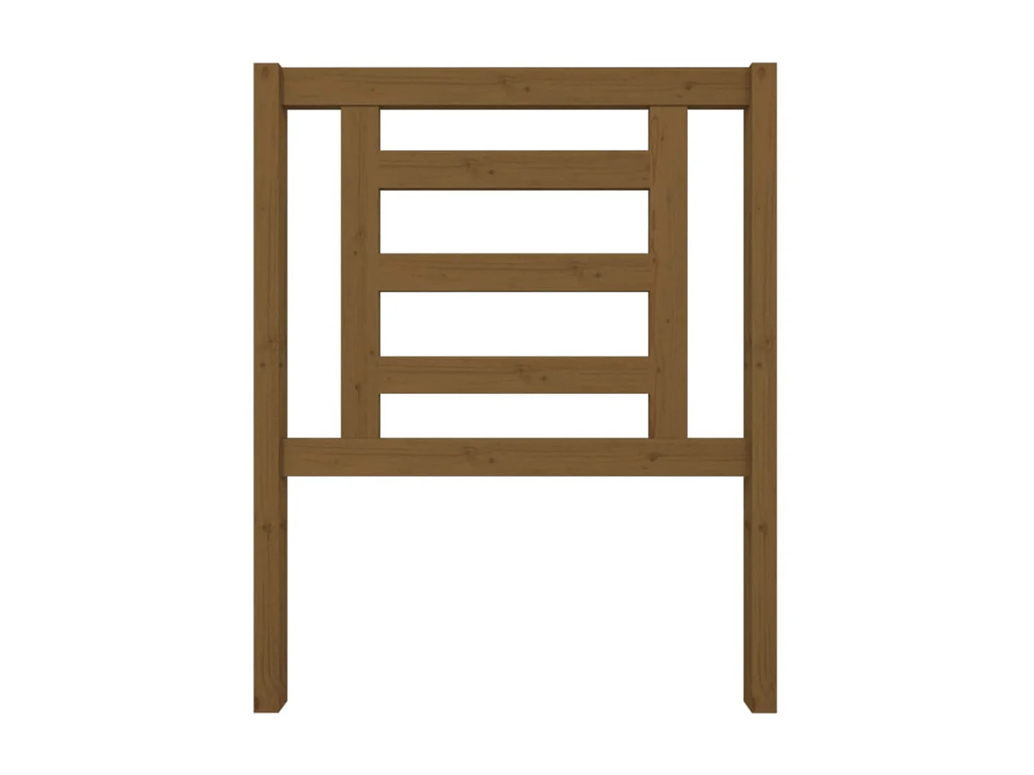 Tête de lit Marron miel 81x4x100 cm Bois massif de pin POI62979 BonneVie Meuble