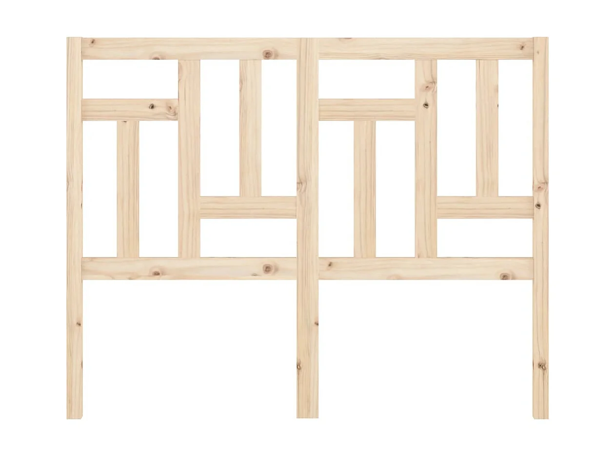 Tête de lit 125,5x4x100 cm Bois massif de pin POI50251 BonneVie Meuble