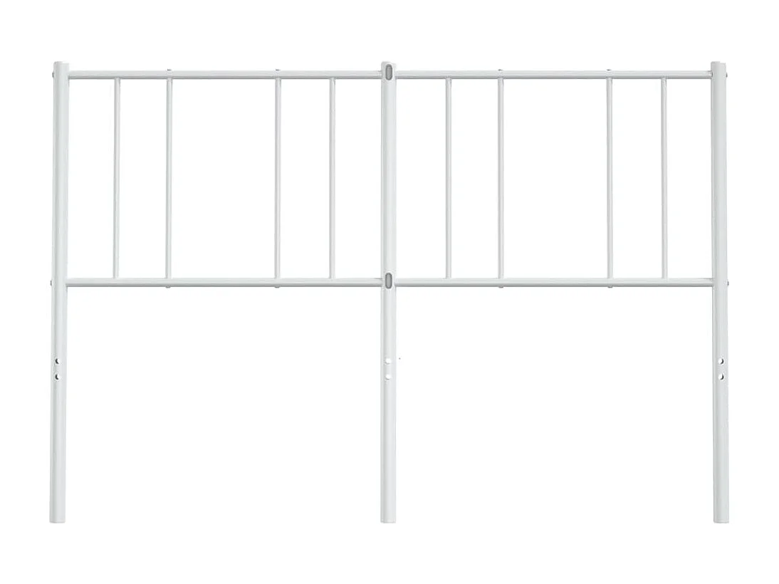 Testiera | Testata del letto in Metallo Bianco 120 cm