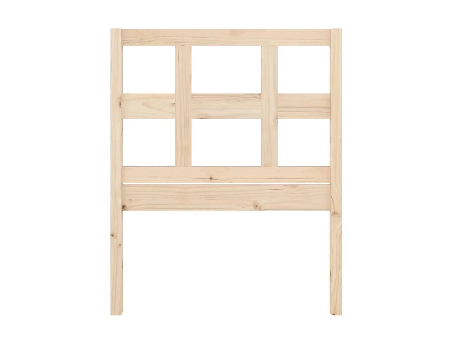 Tête de lit 95,5x4x100 cm Bois massif de pin POI58466 BonneVie Meuble