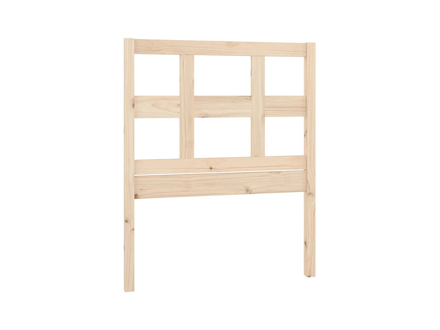 Tête de lit 95,5x4x100 cm Bois massif de pin POI58466 BonneVie Meuble