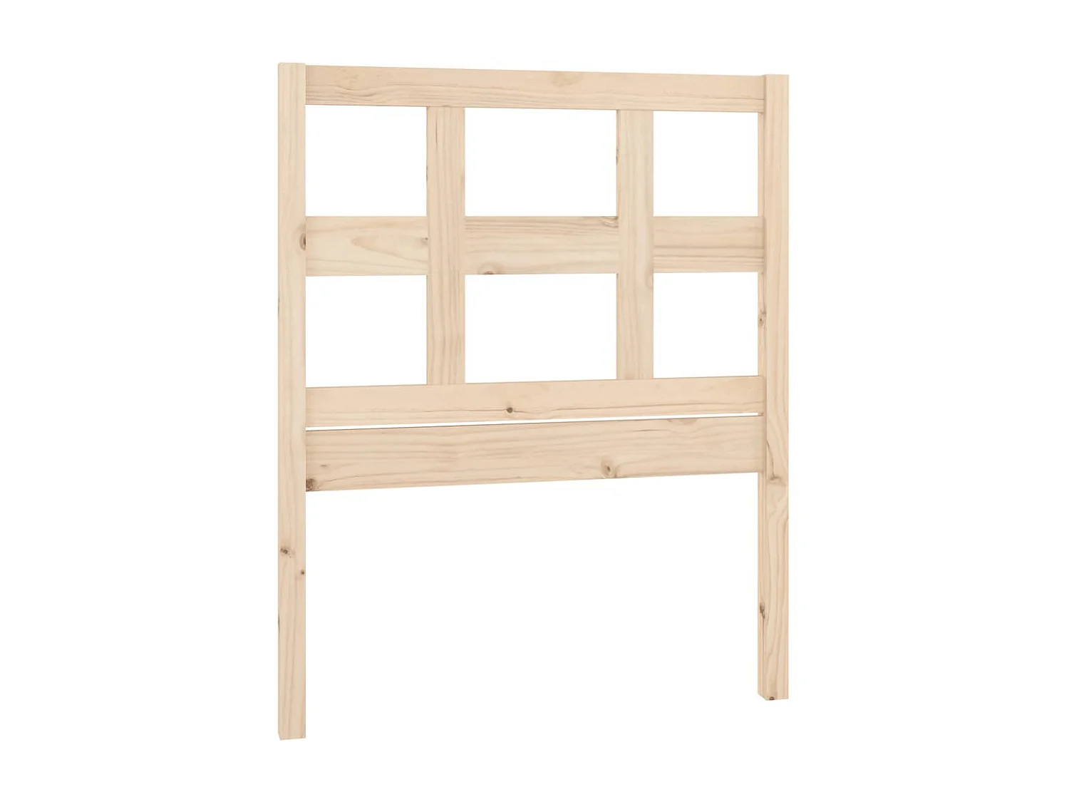 Tête de lit 95,5x4x100 cm Bois massif de pin POI58466 BonneVie Meuble