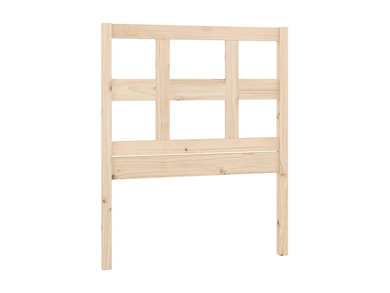 Tête de lit 95,5x4x100 cm Bois massif de pin POI58466 BonneVie Meuble