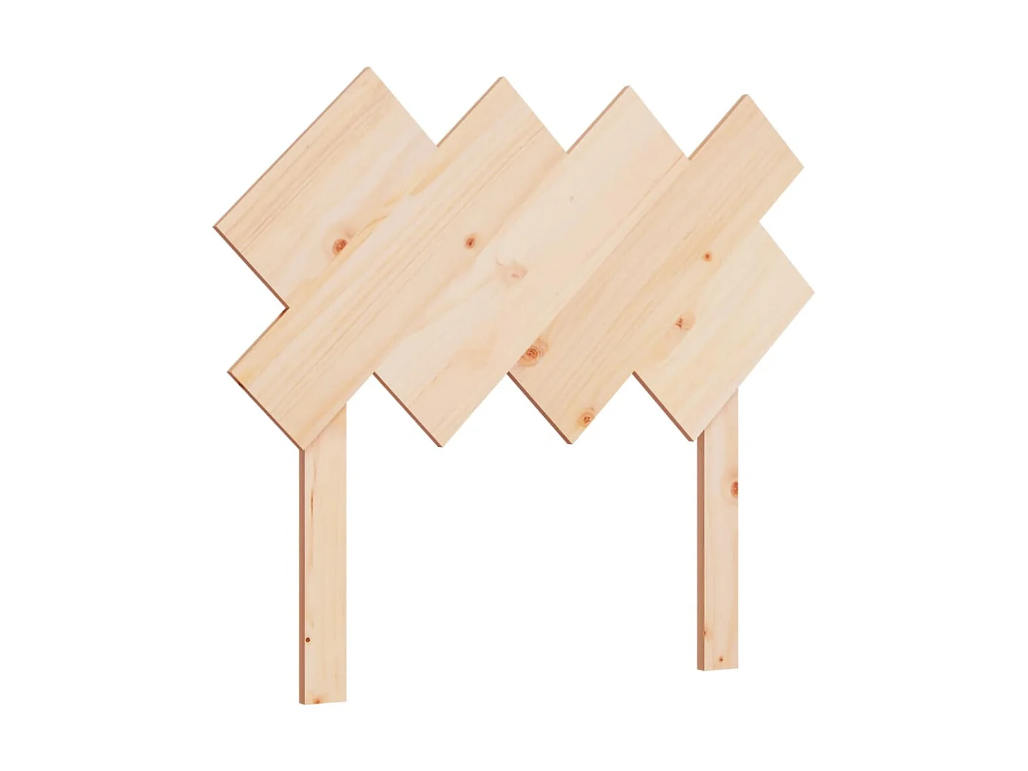 Tête de lit 92x3x81 cm Bois massif de pin POI40340 BonneVie Meuble