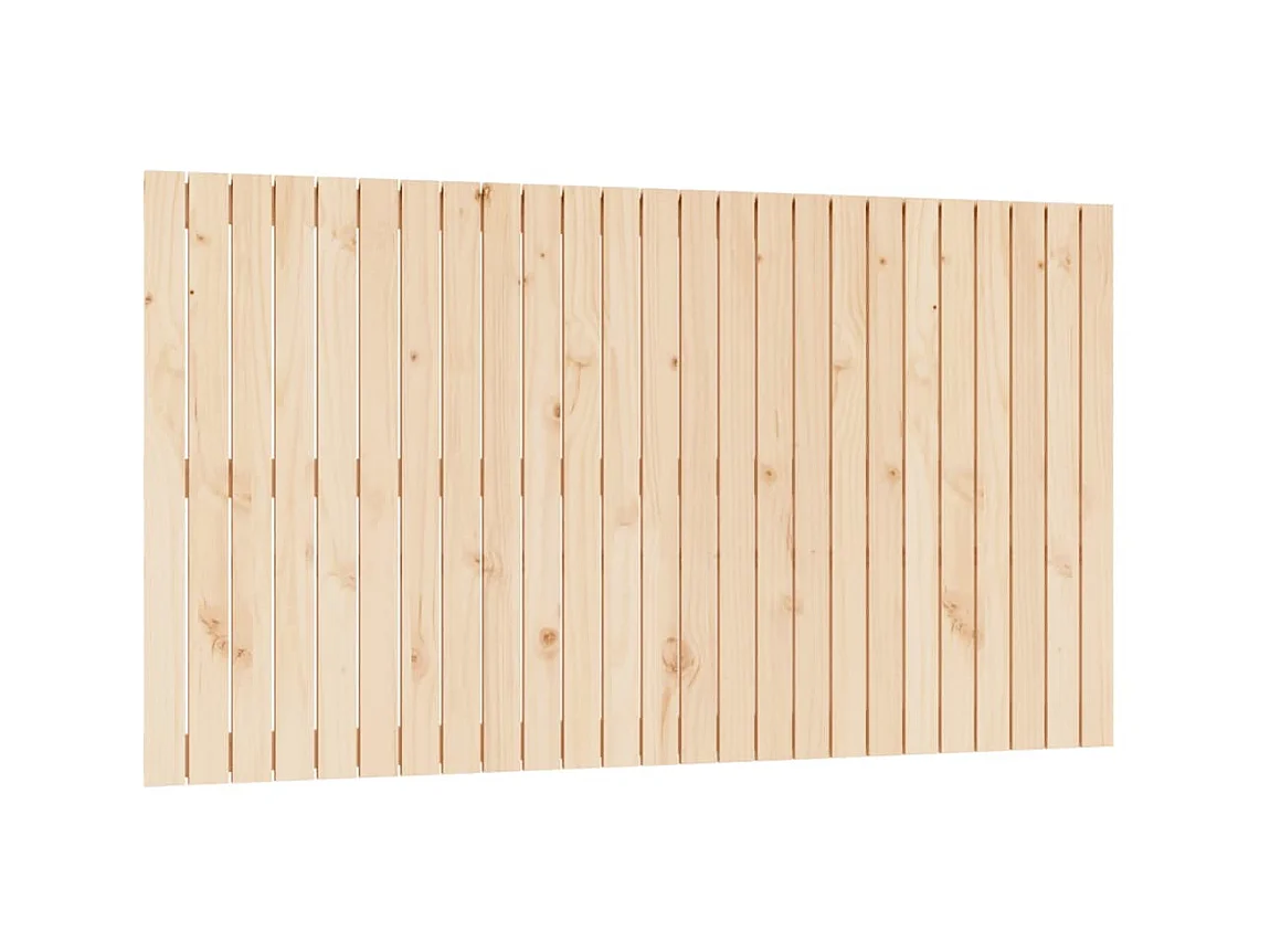 Tête de lit murale 159,5x3x90 cm Bois massif de pin POI77992 BonneVie Meuble