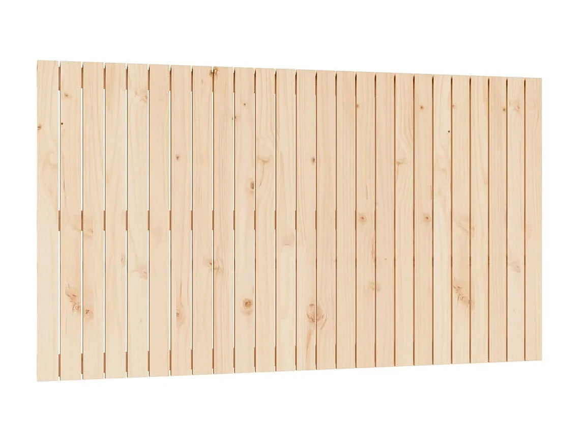 Wandhoofdbord 159,5x3x90 cm massief grenenhout NL611669