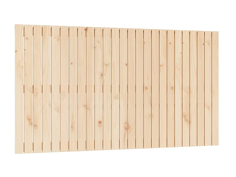 Wandhoofdbord 159,5x3x90 cm massief grenenhout NL611669