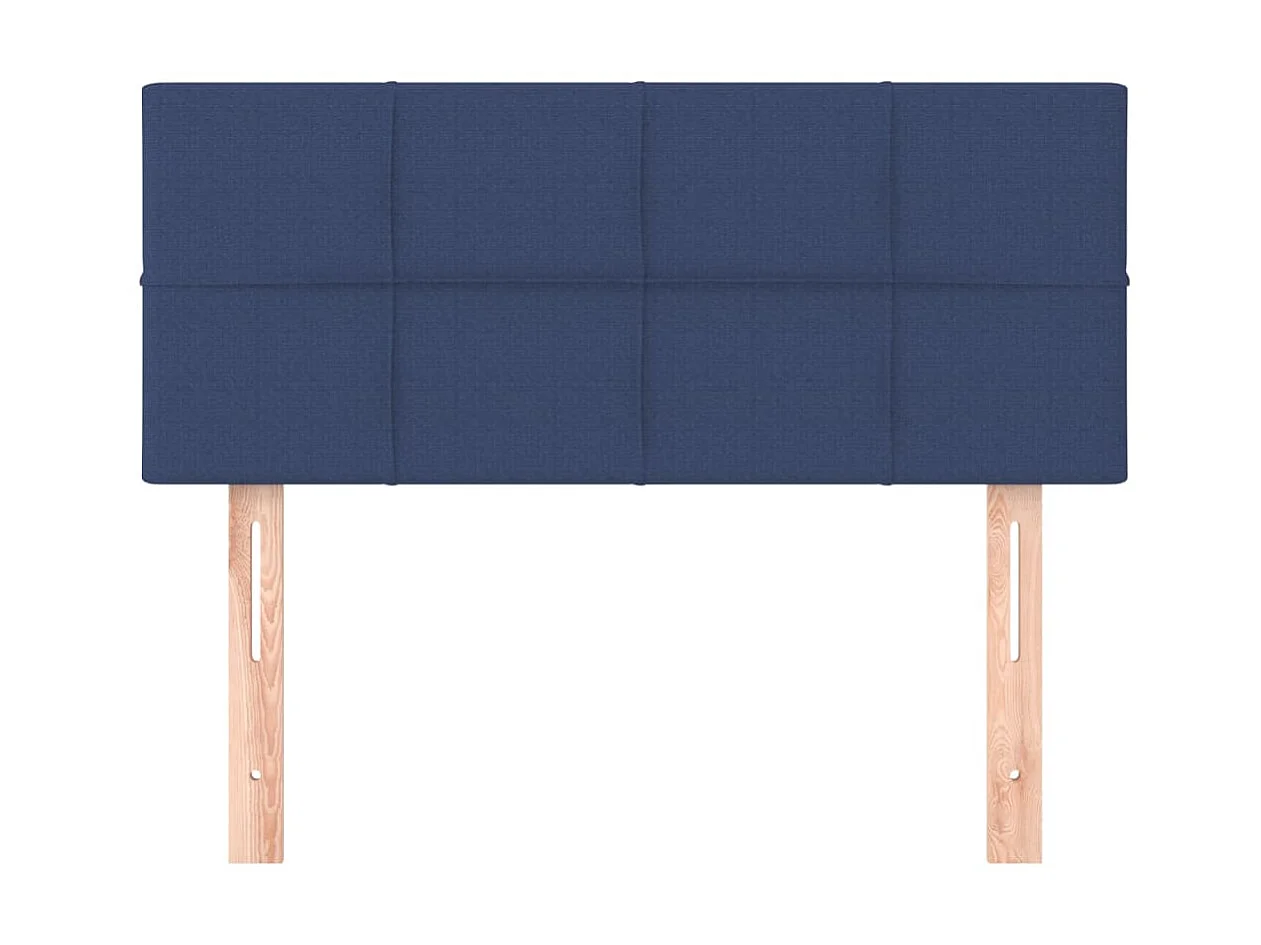 Tête de lit Bleu 90x5x78/88 cm Tissu POI97749 BonneVie Meuble