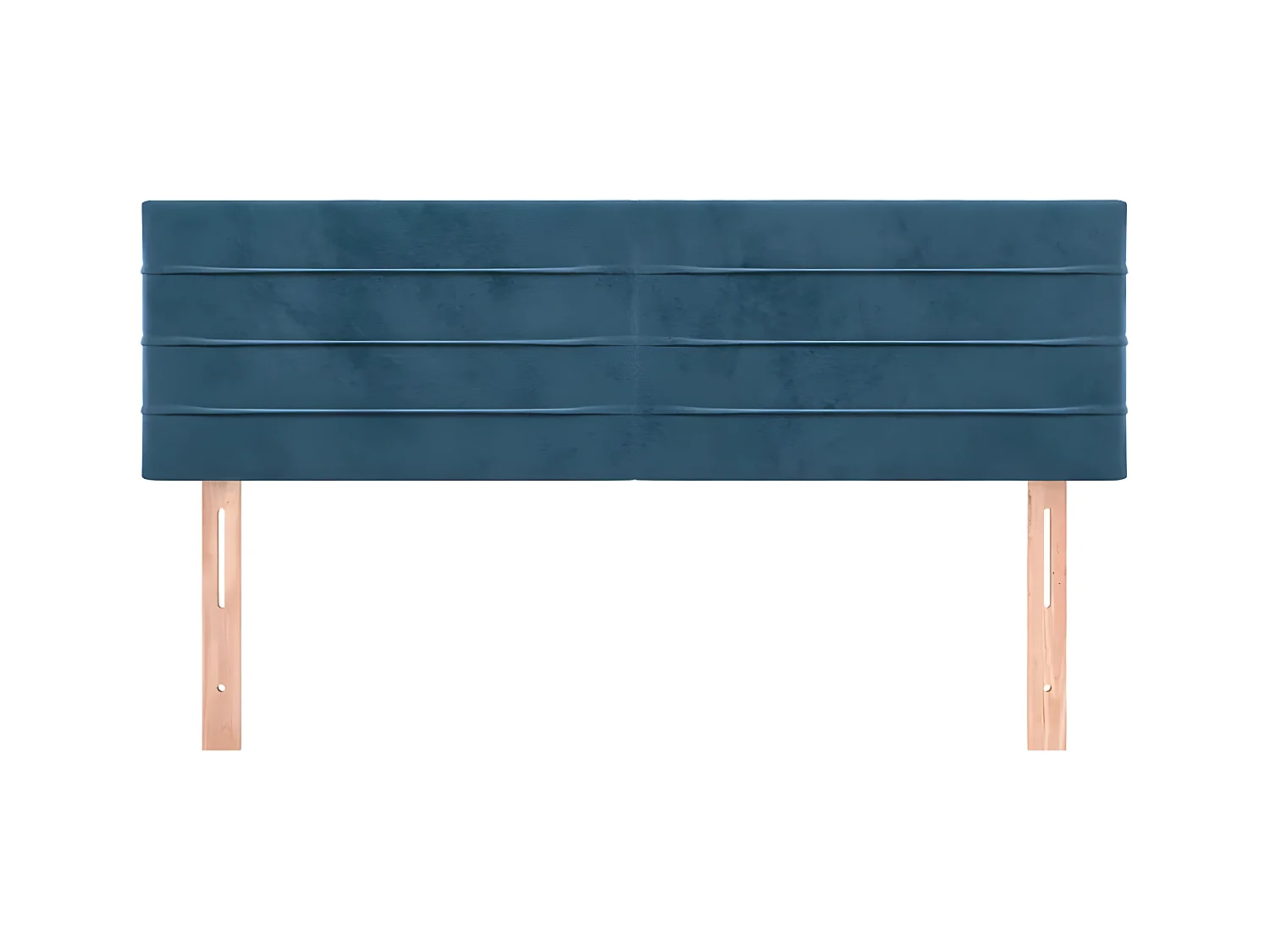 2er-set-Kopfteil,Bettkopfteile Dunkelblau 72x5x78/88 cm Samt -gkd802323