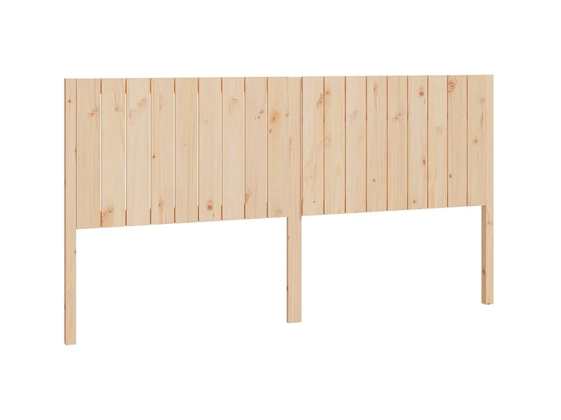 Testiera | Testata del letto per Letto 185,5x4x100 cm in Legno Massello di Pino
