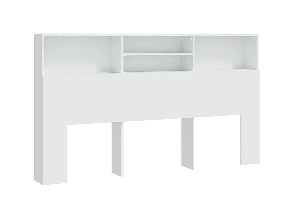 Testiera | Testata del letto con Contenitore Bianco 180x19x103,5 cm