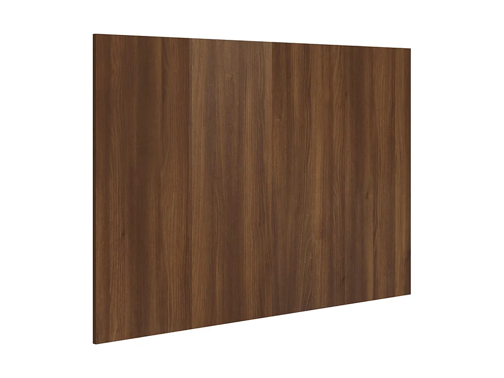 Tête de lit Chêne marron 120x1,5x80 cm Bois d'ingénierie POI61110 BonneVie Meuble