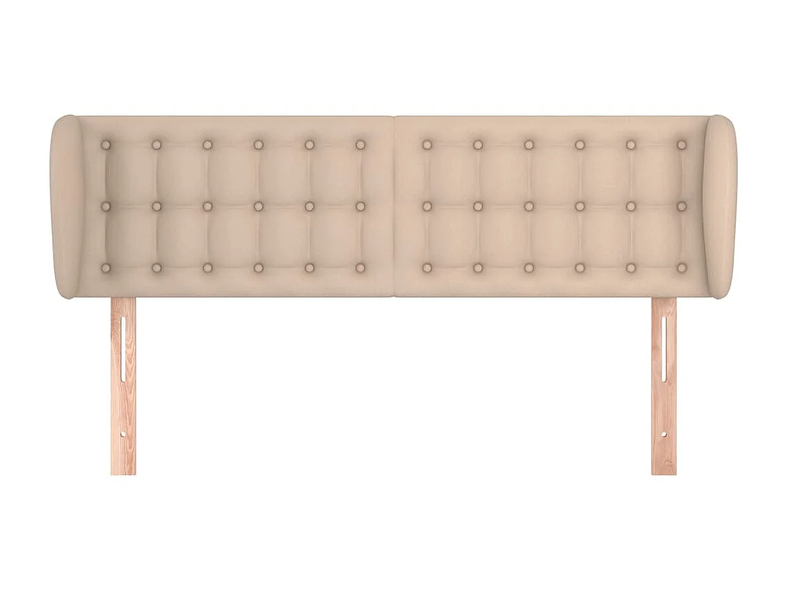 Tête de lit avec oreilles Cappuccino 147x23x78/88 cm Similicuir POI83080 BonneVie Meuble