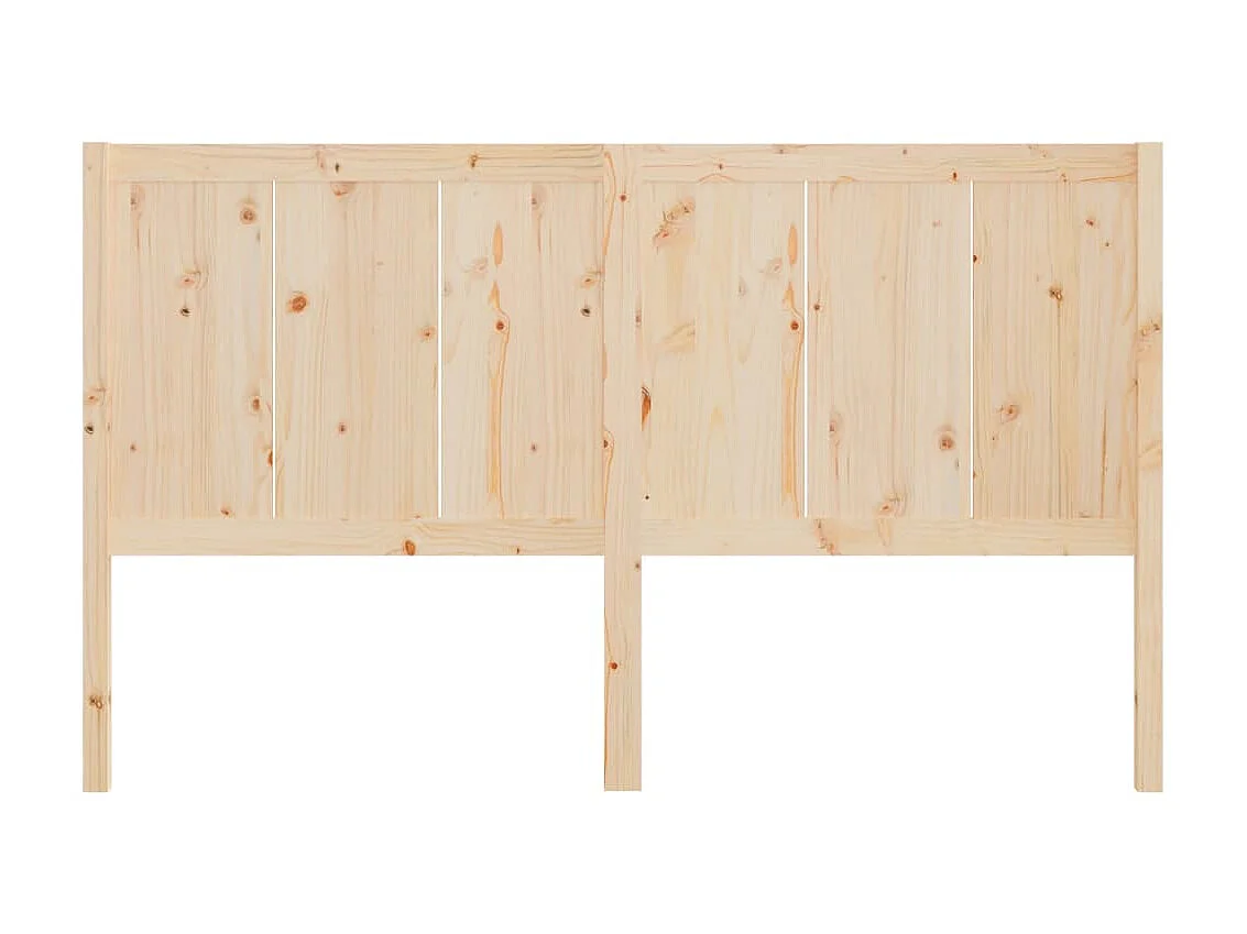 Tête de lit 145,5x4x100 cm Bois massif de pin POI83269 BonneVie Meuble