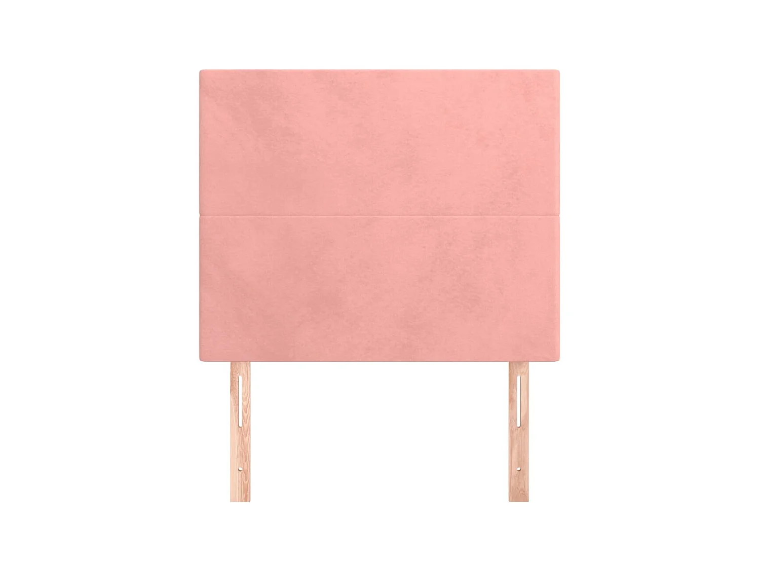 2er-set-Kopfteil,Bettkopfteile Rosa 80x5x78/88 cm Samt -gkd879435