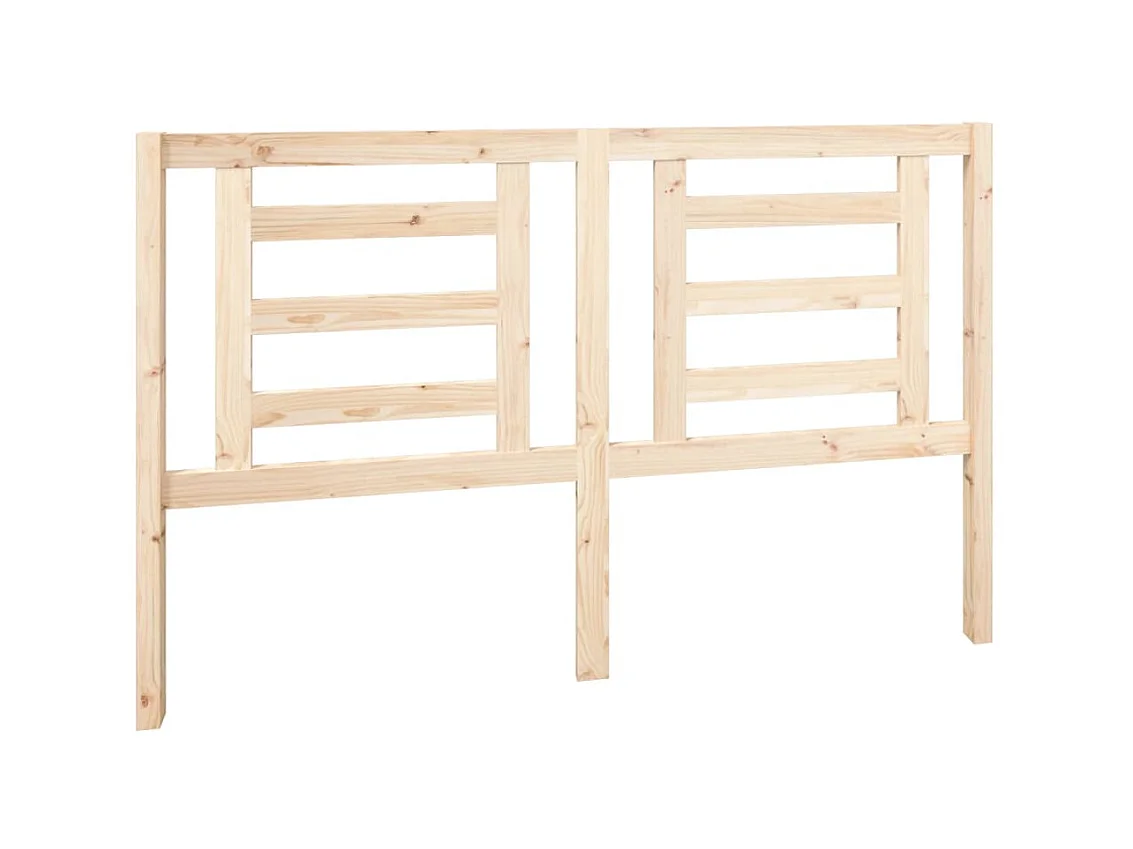 Testiera | Testata del letto per Letto 156x4x100 cm in Legno Massello di Pino