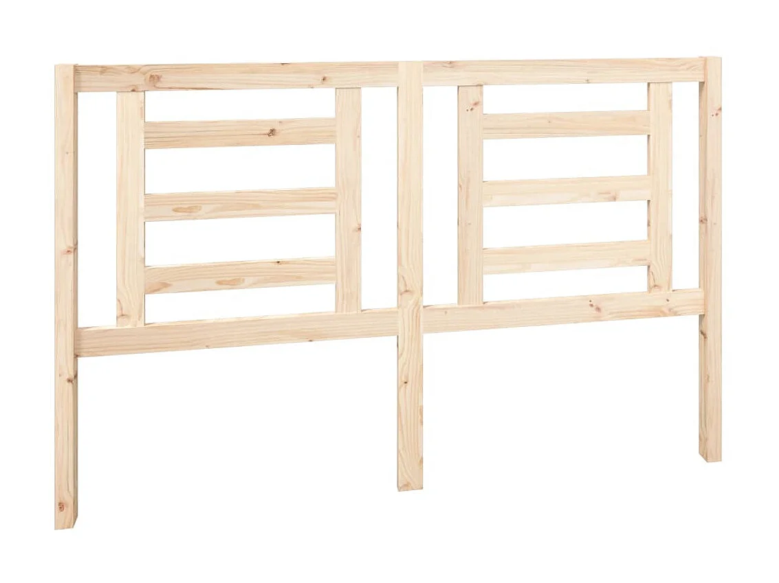 Testiera | Testata del letto per Letto 156x4x100 cm in Legno Massello di Pino