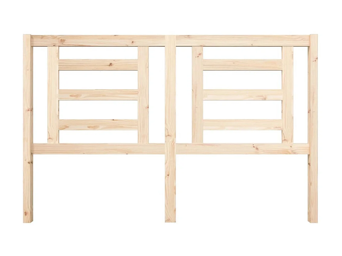 Testiera | Testata del letto per Letto 156x4x100 cm in Legno Massello di Pino