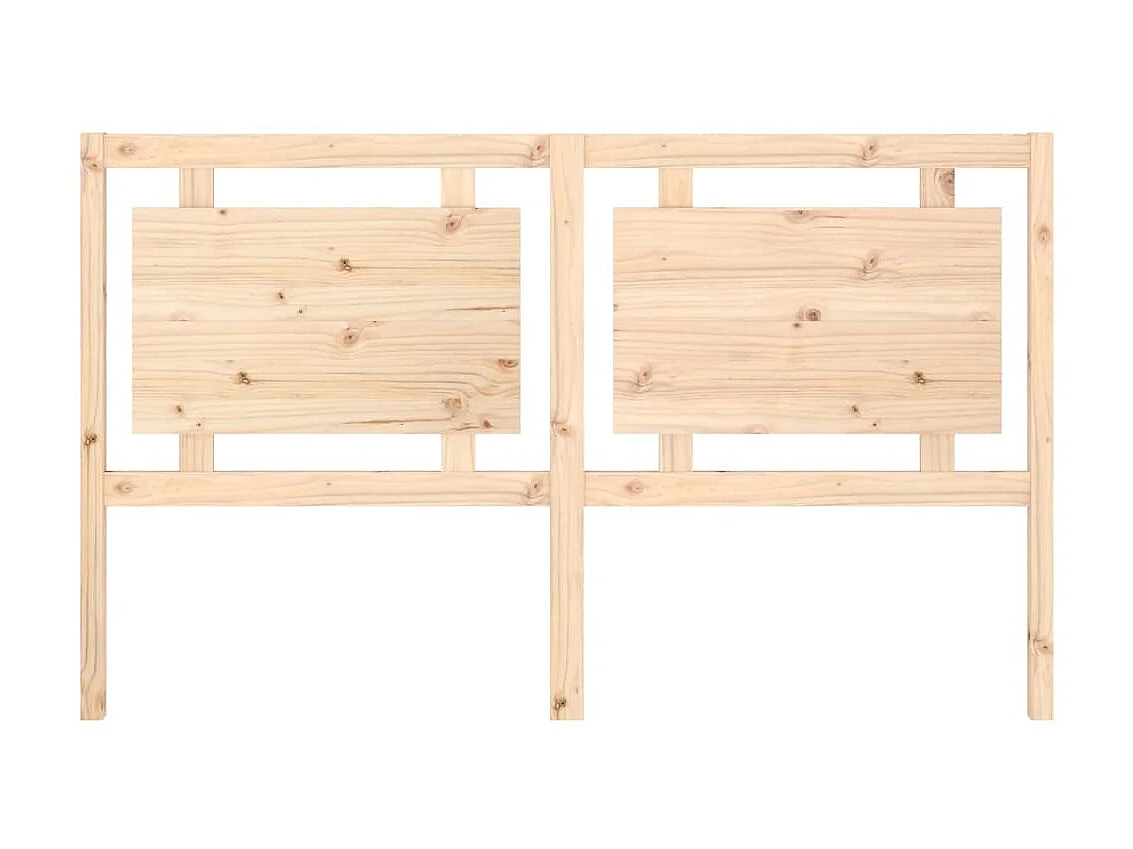 Cabeceira de cama 165,5x4x100 cm madeira de pinho maciça PT681052