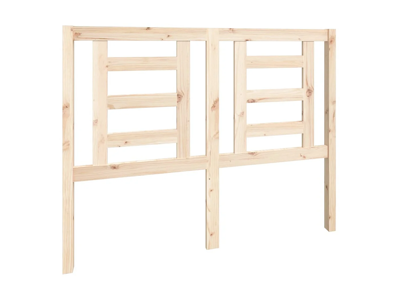 Tête de lit 126x4x100 cm Bois massif de pin POI90592 BonneVie Meuble