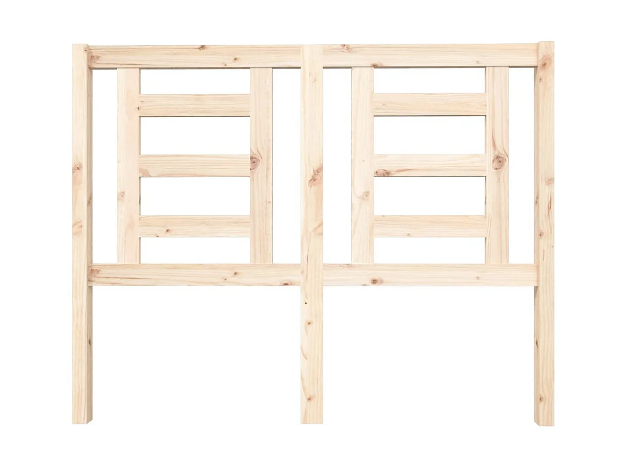 Tête de lit 126x4x100 cm Bois massif de pin POI90592 BonneVie Meuble