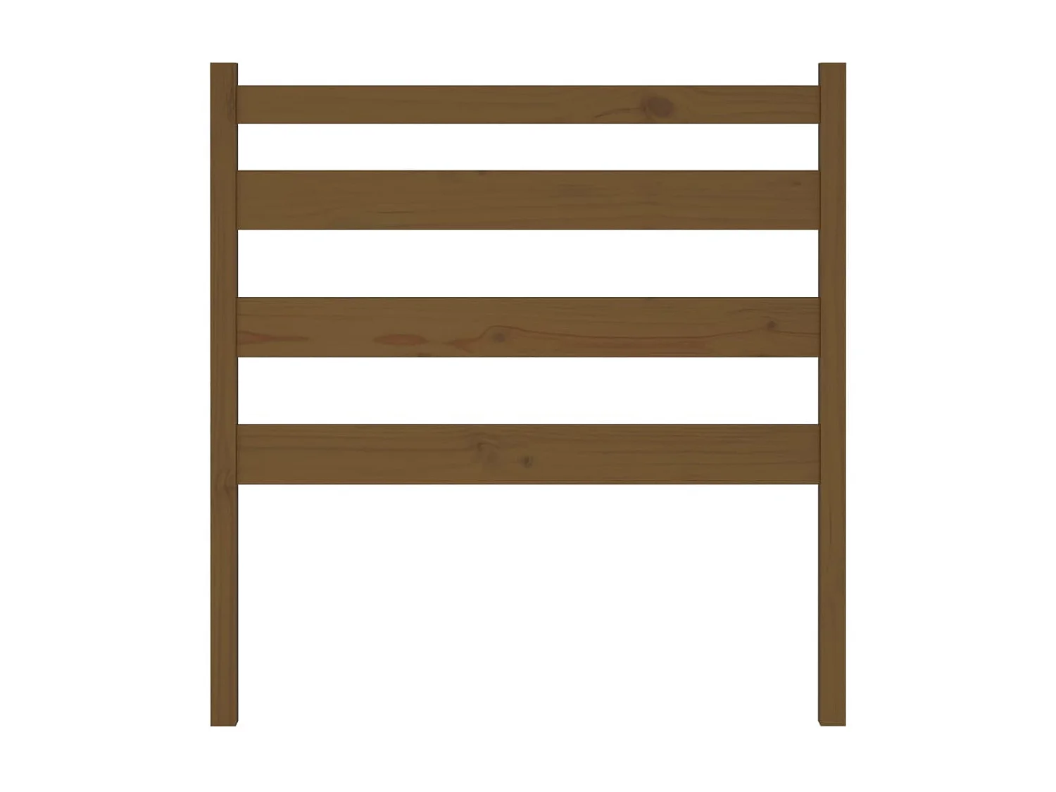 Testiera | Testata del letto per Letto ambra 96x4x100 cm in Legno Massello di Pino