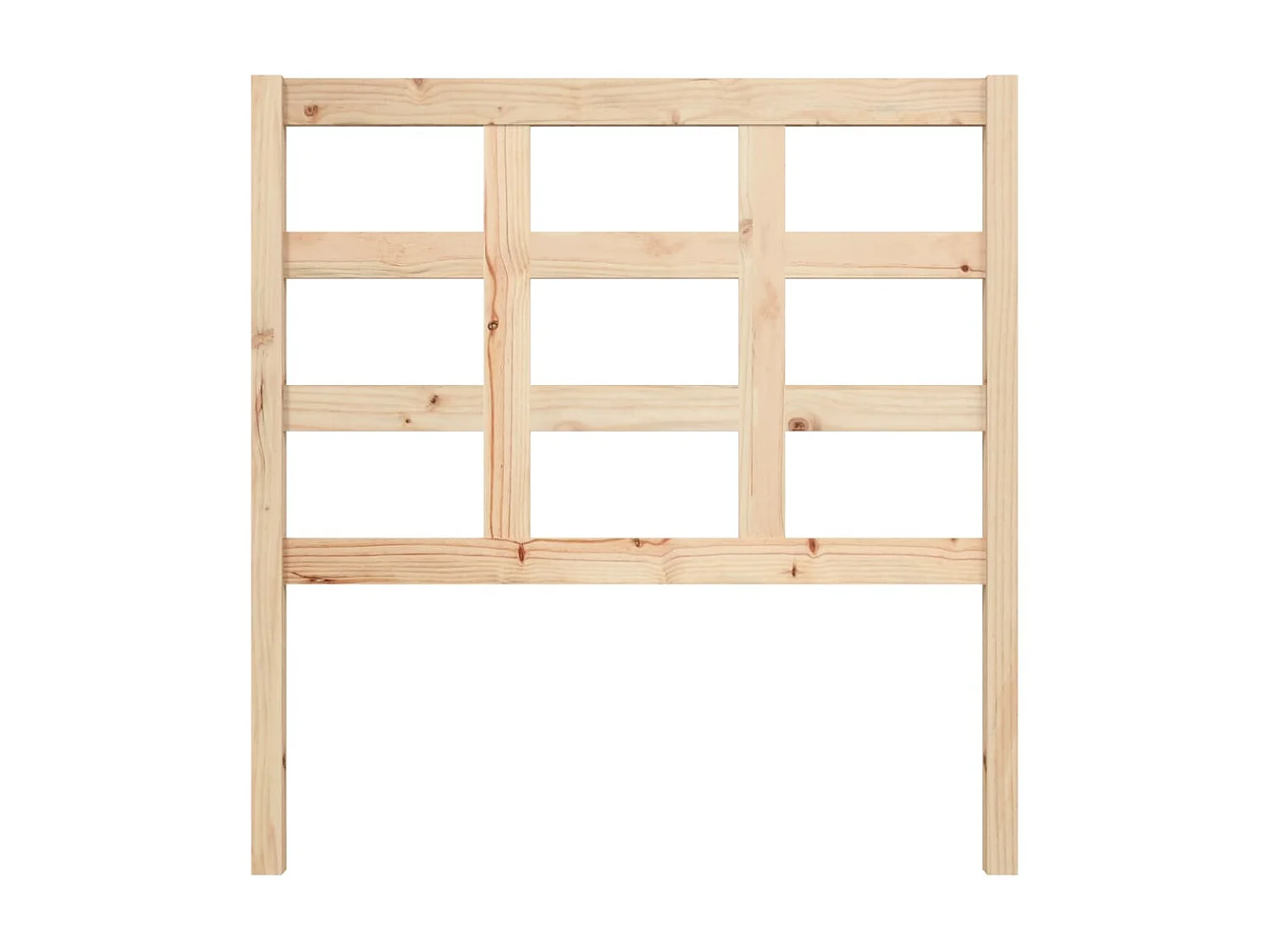 Tête de lit 95,5x4x100 cm Bois massif de pin POI25529 BonneVie Meuble