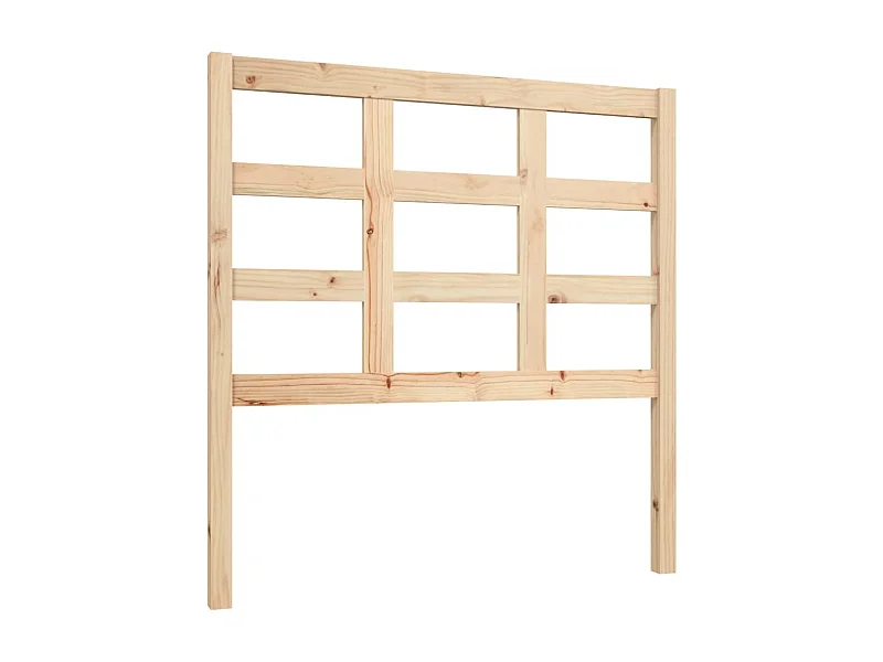 Tête de lit 95,5x4x100 cm Bois massif de pin POI25529 BonneVie Meuble