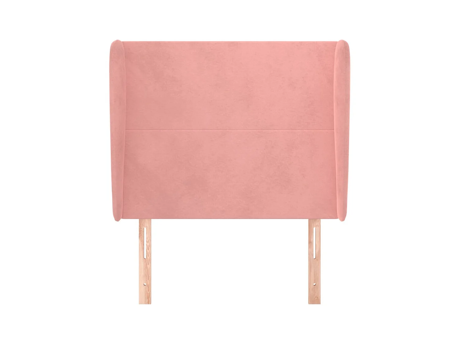 Kopfteil,Bettkopfteil mit Ohren Rosa 83x23x118/128 cm Samt -gkd970321