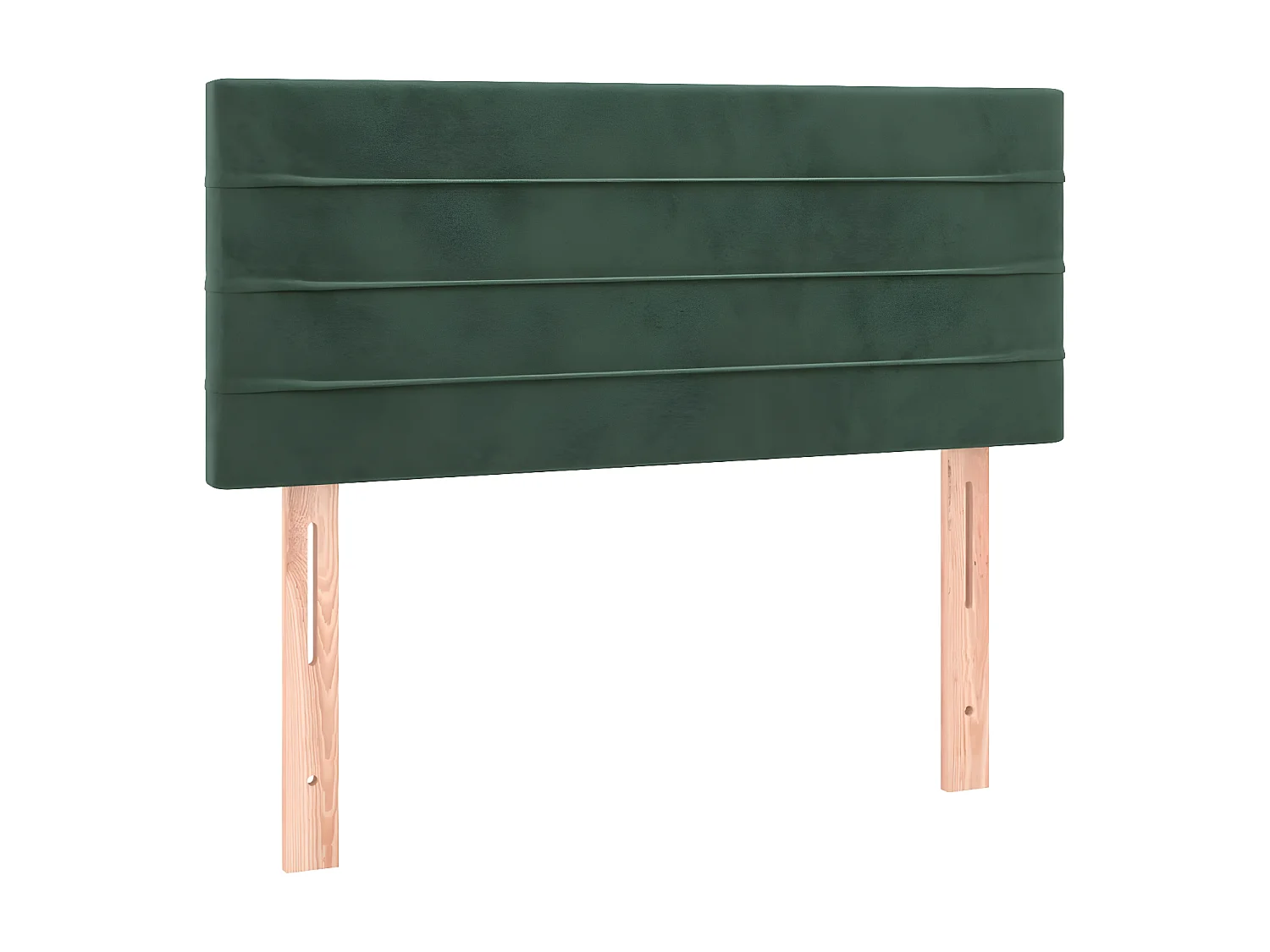 Kopfteil,Bettkopfteil Dunkelgrün 80x5x78/88 cm Samt -gkd496398