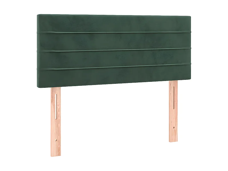 Kopfteil,Bettkopfteil Dunkelgrün 80x5x78/88 cm Samt -gkd496398