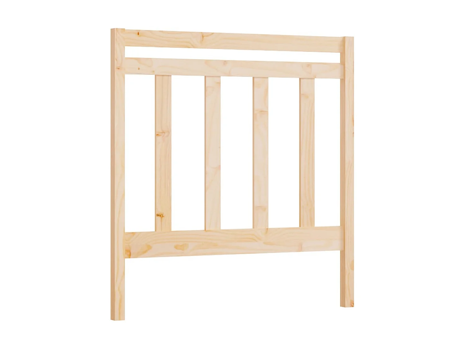 Tête de lit 96x4x100 cm Bois massif de pin POI64817 BonneVie Meuble