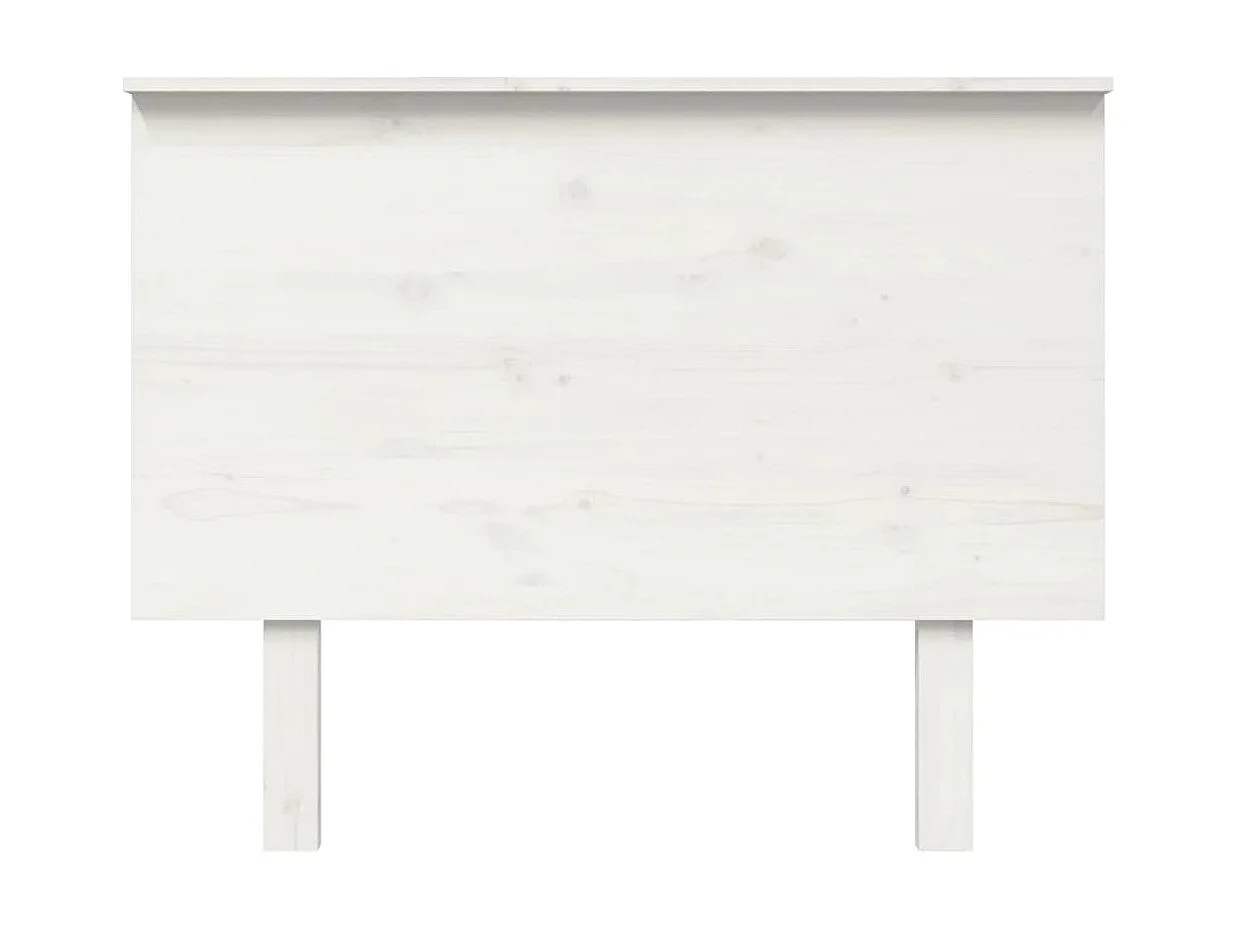 Cabecero de cama madera maciza de pino blanco 104x6x82,5 cm ES71753