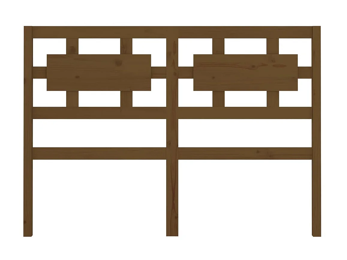 Testiera | Testata del letto per Letto ambra 205,5x4x100 cm Legno Massello di Pino