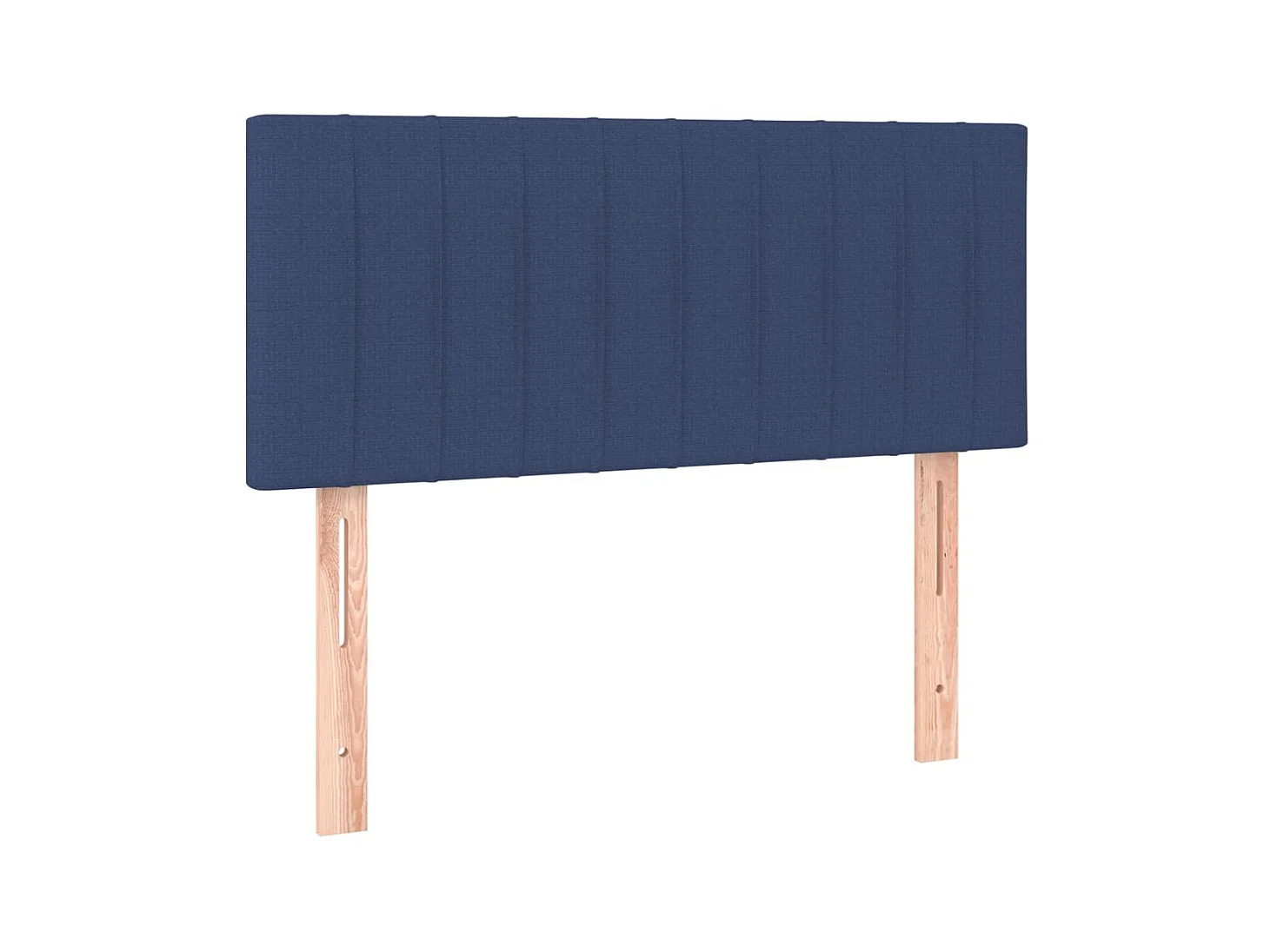 Testiera | Testata del letto Blu 80x5x78/88 cm in Tessuto