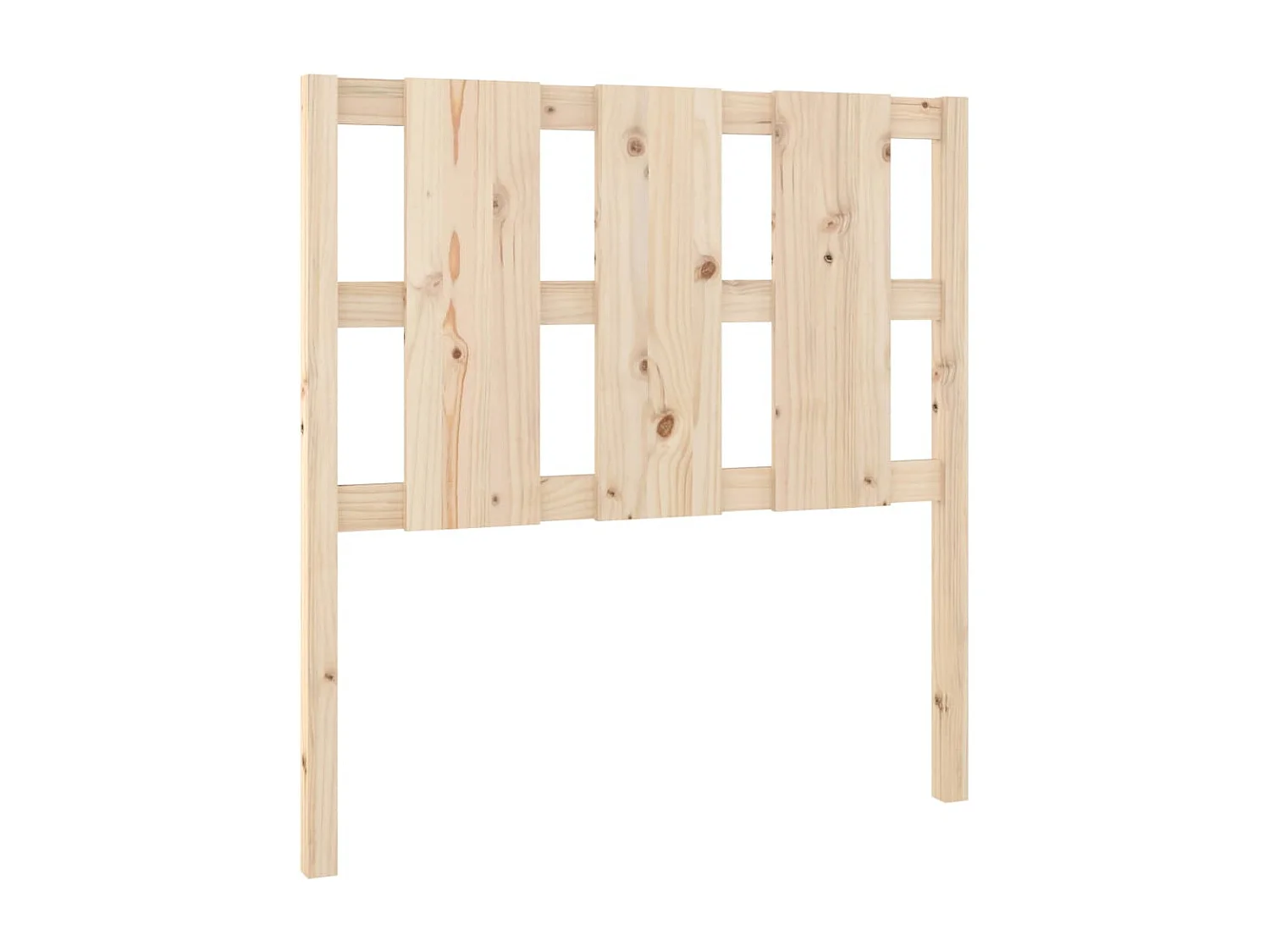 Tête de lit 95,5x4x100 cm Bois massif de pin POI90756 BonneVie Meuble