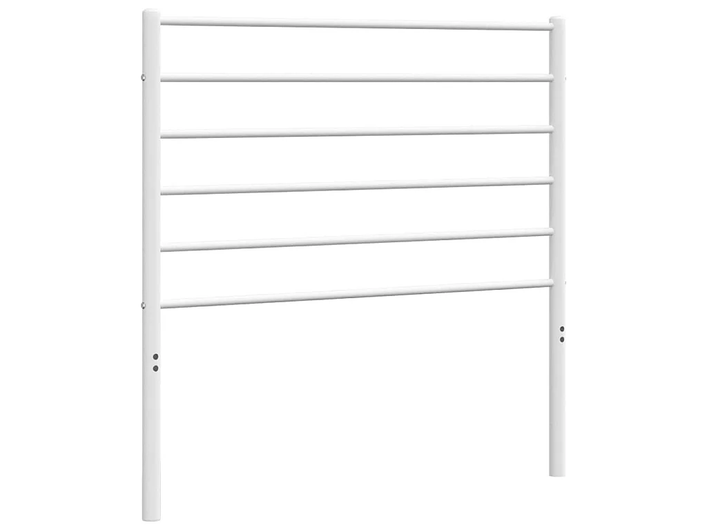 Cabecero de metal blanco 80 cm ES52790