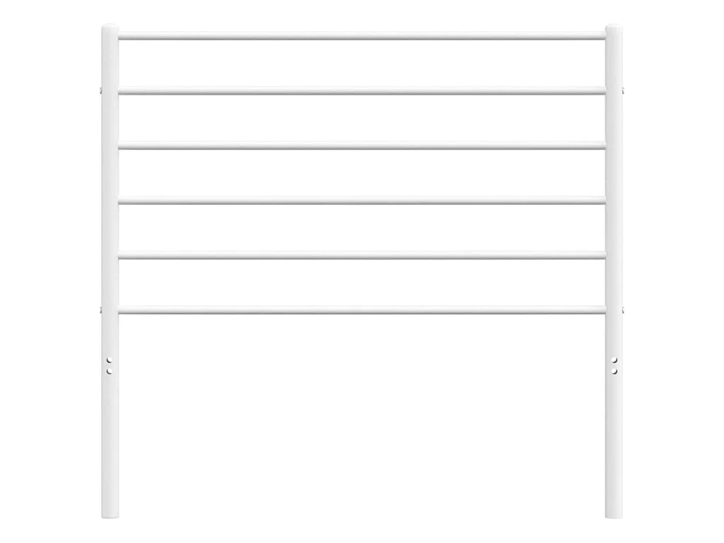 Cabecero de metal blanco 80 cm ES52790