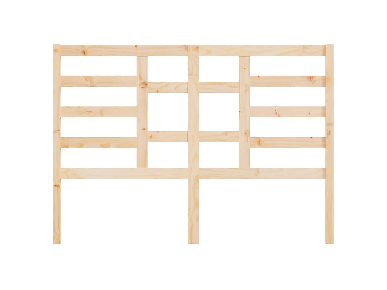Tête de lit 146x4x104 cm Bois massif de pin POI78260 BonneVie Meuble