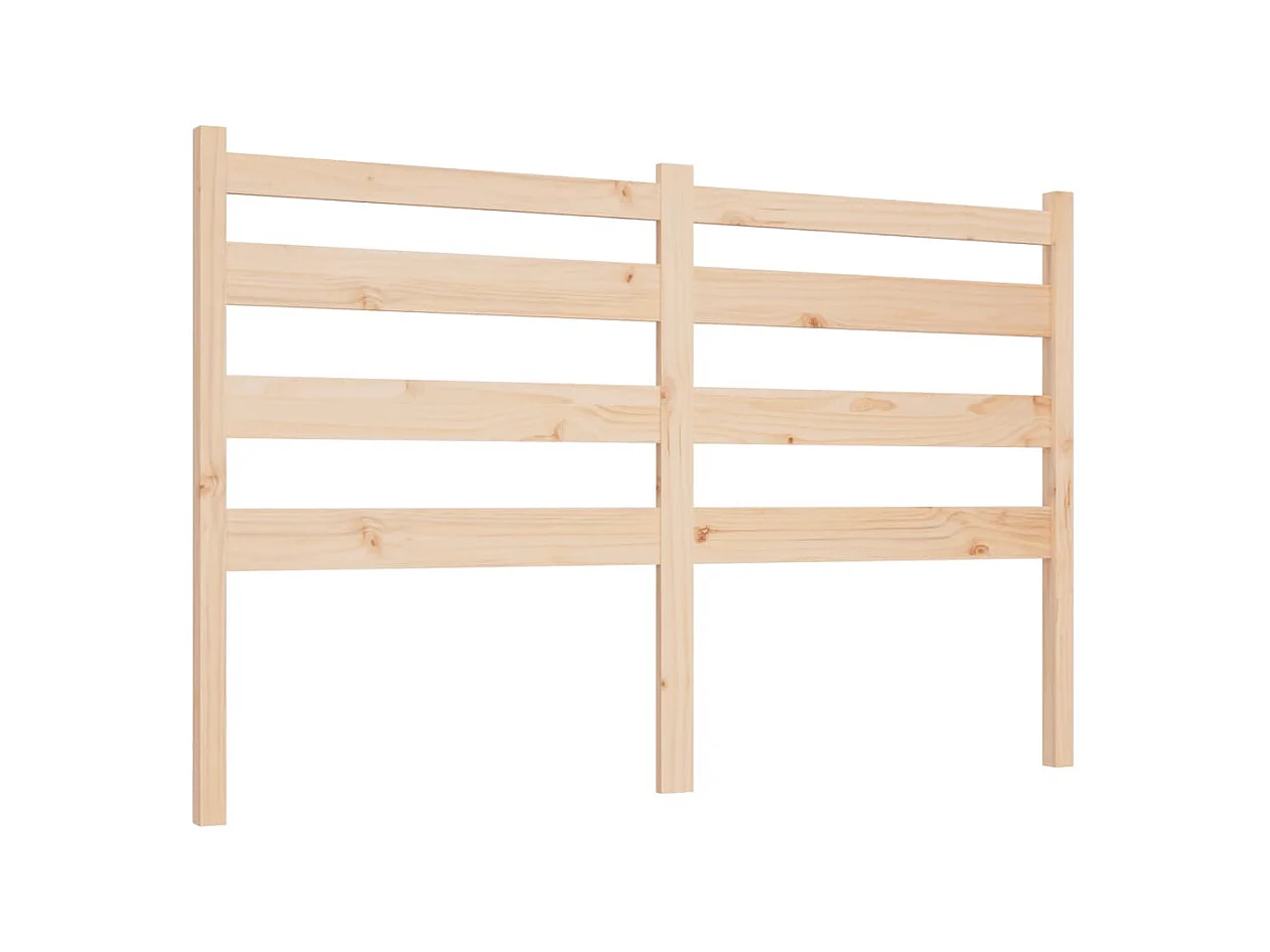 Testiera | Testata del letto per Letto 166x4x100 cm in Legno Massello di Pino