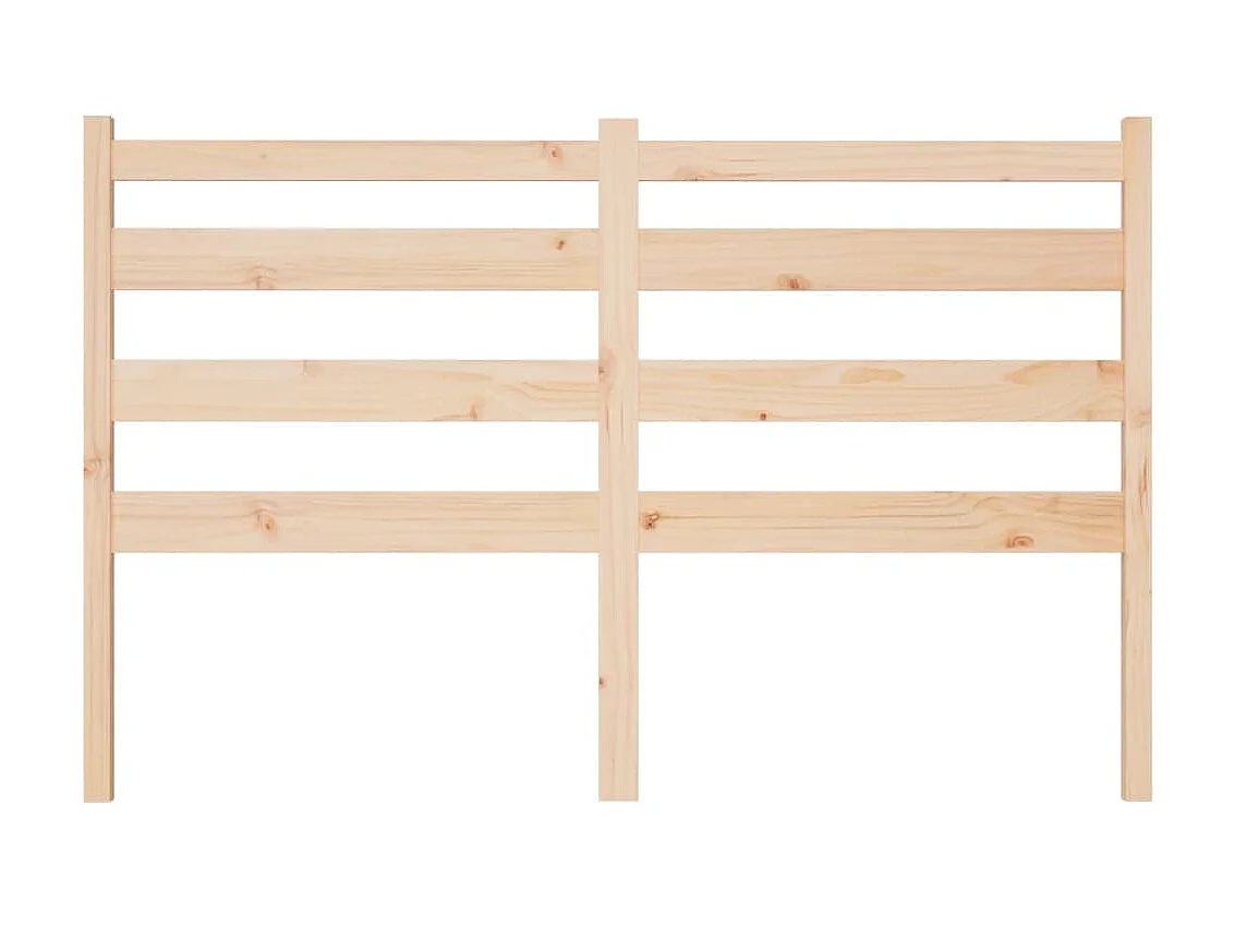 Tête de lit 166x4x100 cm Bois massif de pin POI74885 BonneVie Meuble