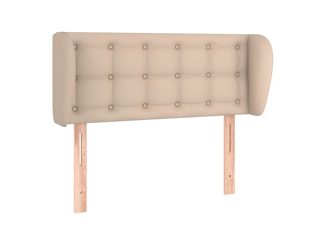 Tête de lit avec oreilles Cappuccino 83x23x78/88 cm Similicuir POI37349 BonneVie Meuble