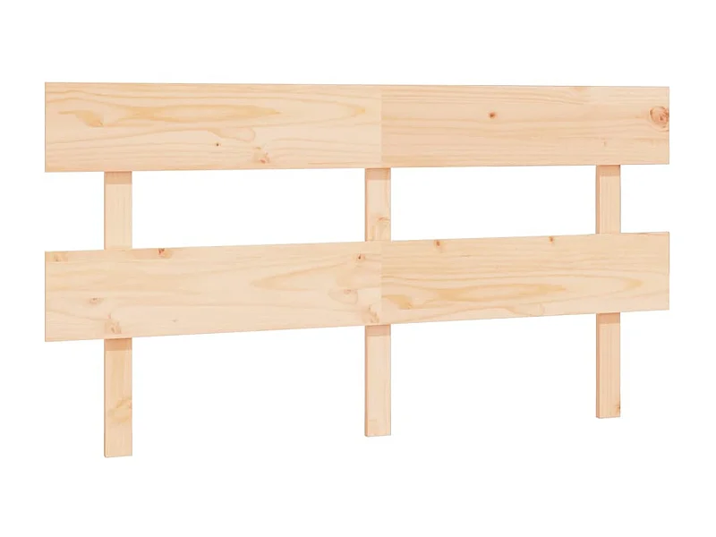 Hoofdbord 154x3x81 cm massief grenenhout NL679261