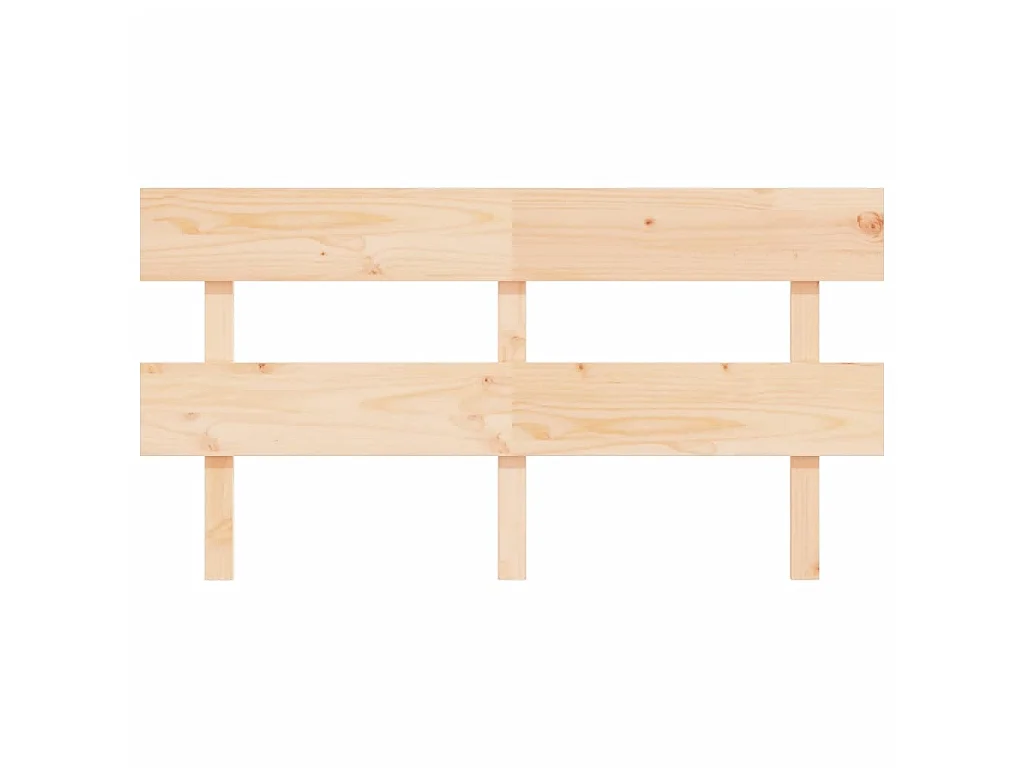 Tête de lit 154x3x81 cm Bois massif de pin POI10450 BonneVie Meuble