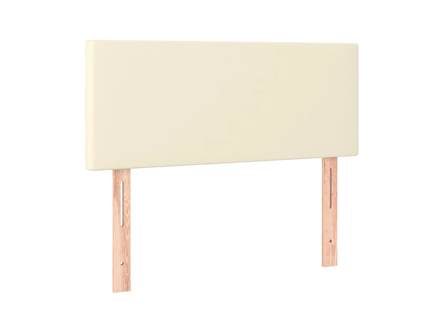 Tête de lit Crème 90x5x78/88 cm Similicuir POI77736 BonneVie Meuble