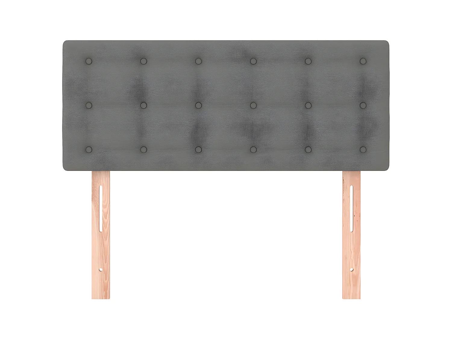 Tête de lit Gris foncé 90x5x78/88 cm Tissu POI70354 BonneVie Meuble