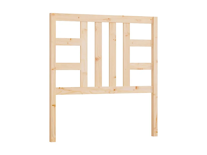 Cabecero de cama madera maciza de pino 81x4x100 cm ES99949